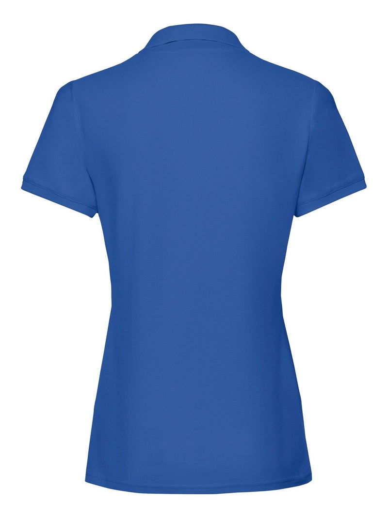 Fruit of the Loom - Polo PREMIUM Bleu roi - Kiabi