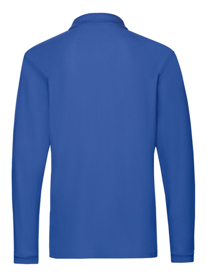 Fruit of the Loom - Polo PREMIUM Bleu roi - Kiabi