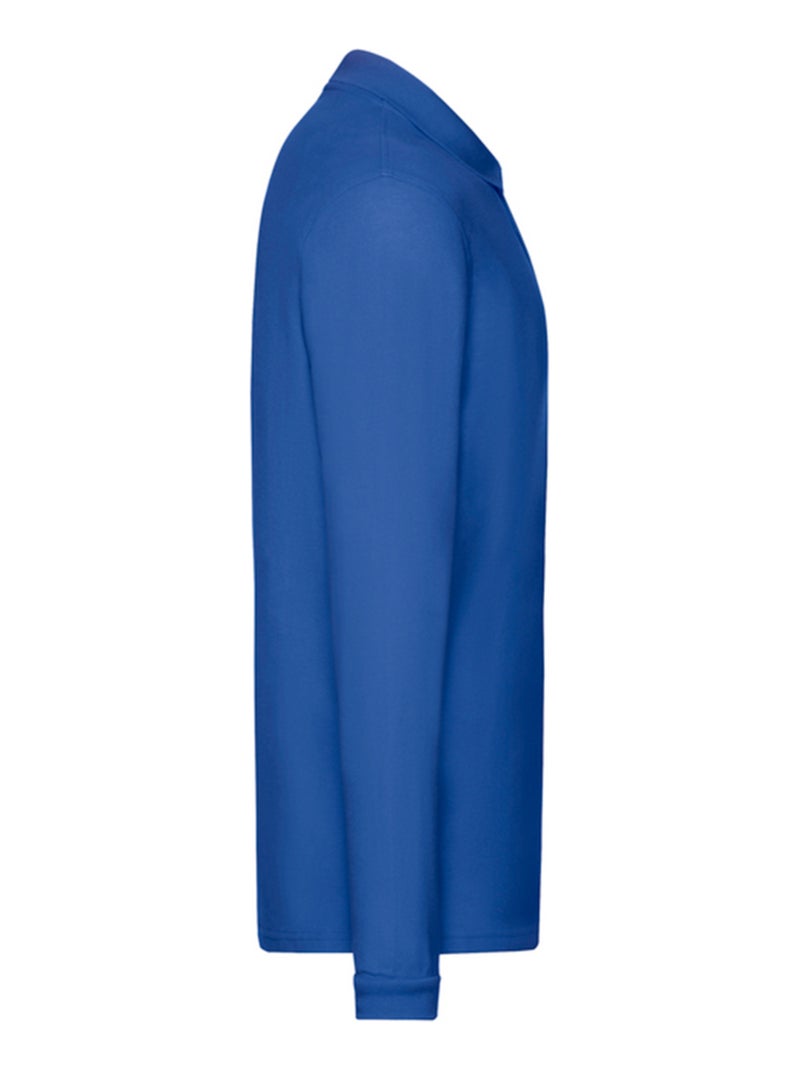 Fruit of the Loom - Polo PREMIUM Bleu roi - Kiabi