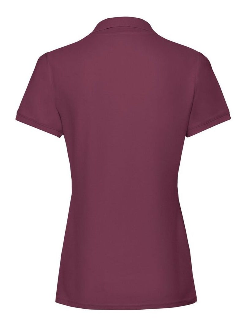 Fruit of the Loom - Polo PREMIUM Bordeaux - Kiabi