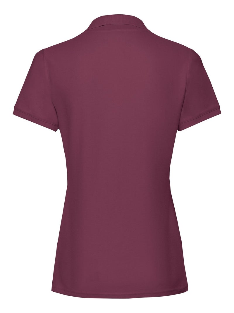 Fruit of the Loom - Polo PREMIUM Bordeaux - Kiabi