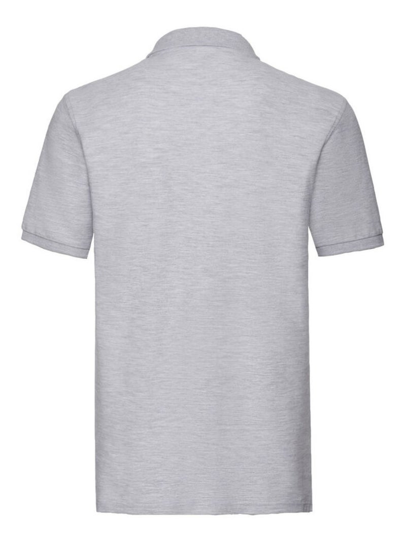Fruit of the Loom - Polo PREMIUM Gris chiné - Kiabi