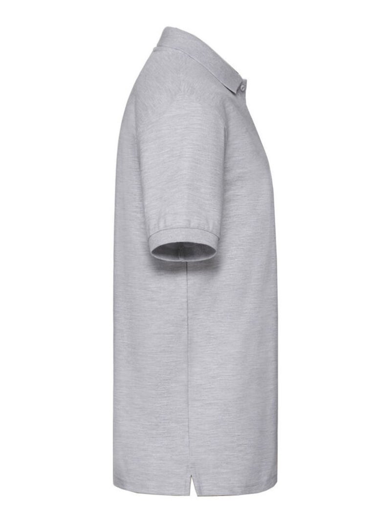Fruit of the Loom - Polo PREMIUM Gris chiné - Kiabi