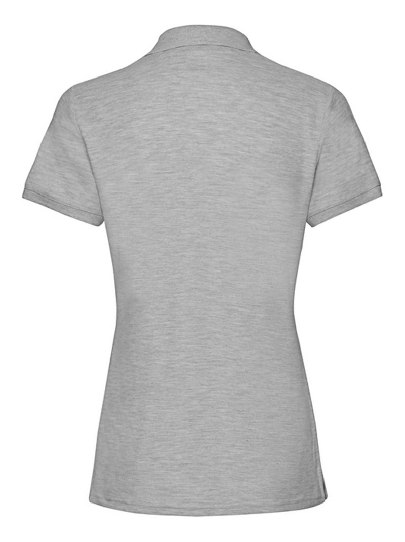 Fruit of the Loom - Polo PREMIUM Gris clair - Kiabi