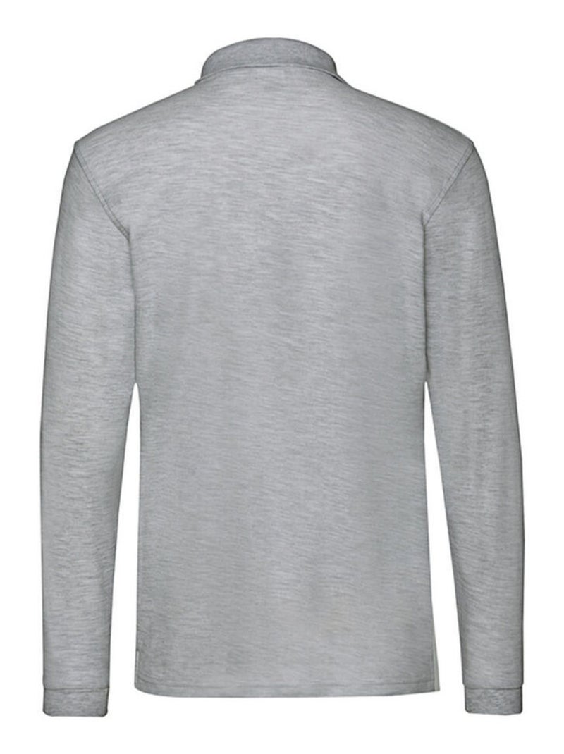 Fruit of the Loom - Polo PREMIUM Gris Gris clair - Kiabi
