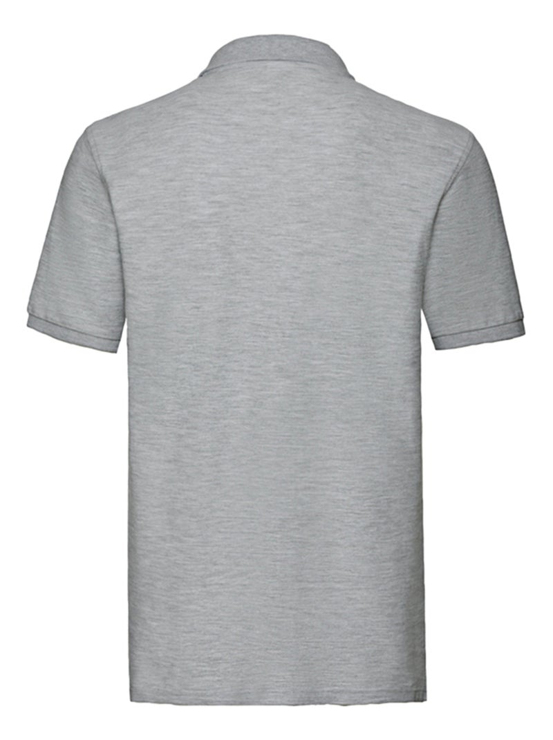 Fruit of the Loom - Polo PREMIUM Gris Gris clair - Kiabi