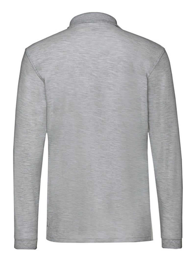Fruit of the Loom - Polo PREMIUM Gris Gris clair - Kiabi