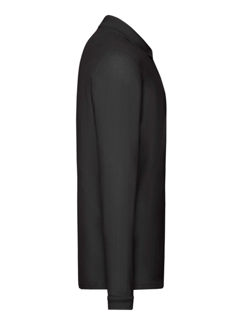 Fruit of the Loom - Polo PREMIUM Noir - Kiabi