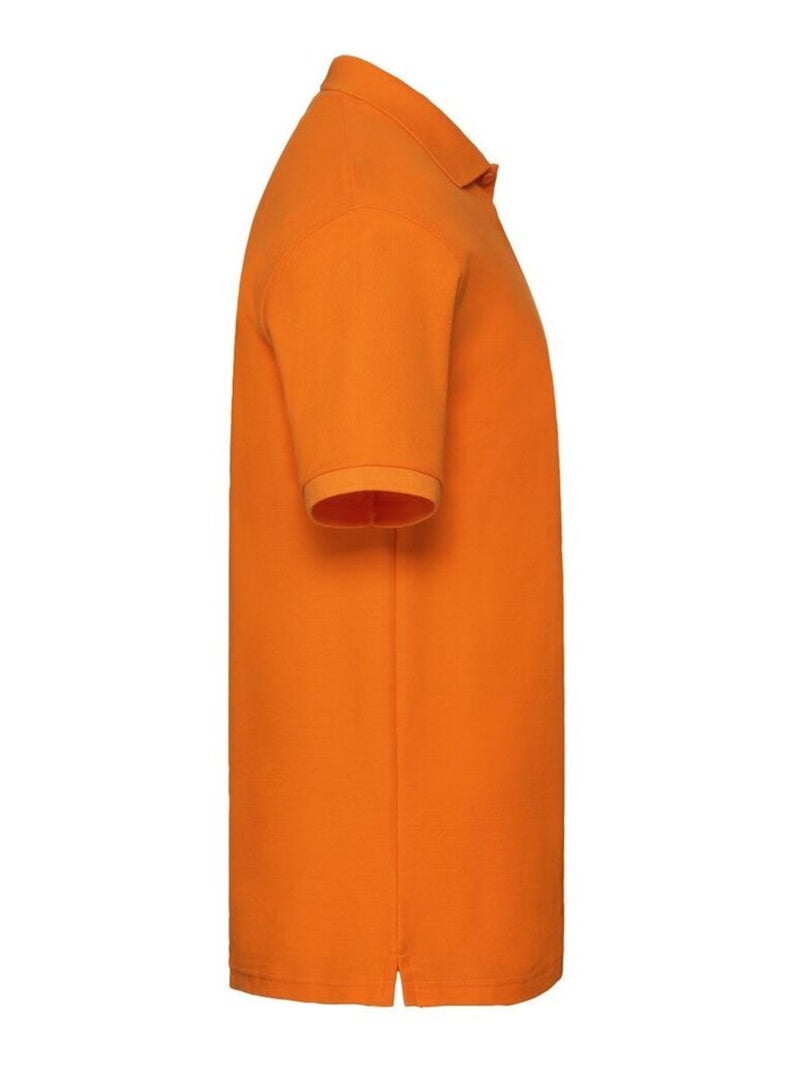Fruit of the Loom - Polo PREMIUM Orange - Kiabi