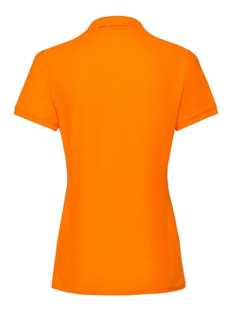 Fruit of the Loom - Polo PREMIUM Orange - Kiabi