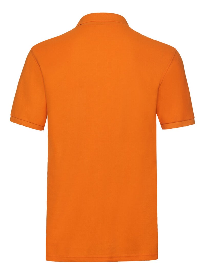 Fruit of the Loom - Polo PREMIUM Orange - Kiabi