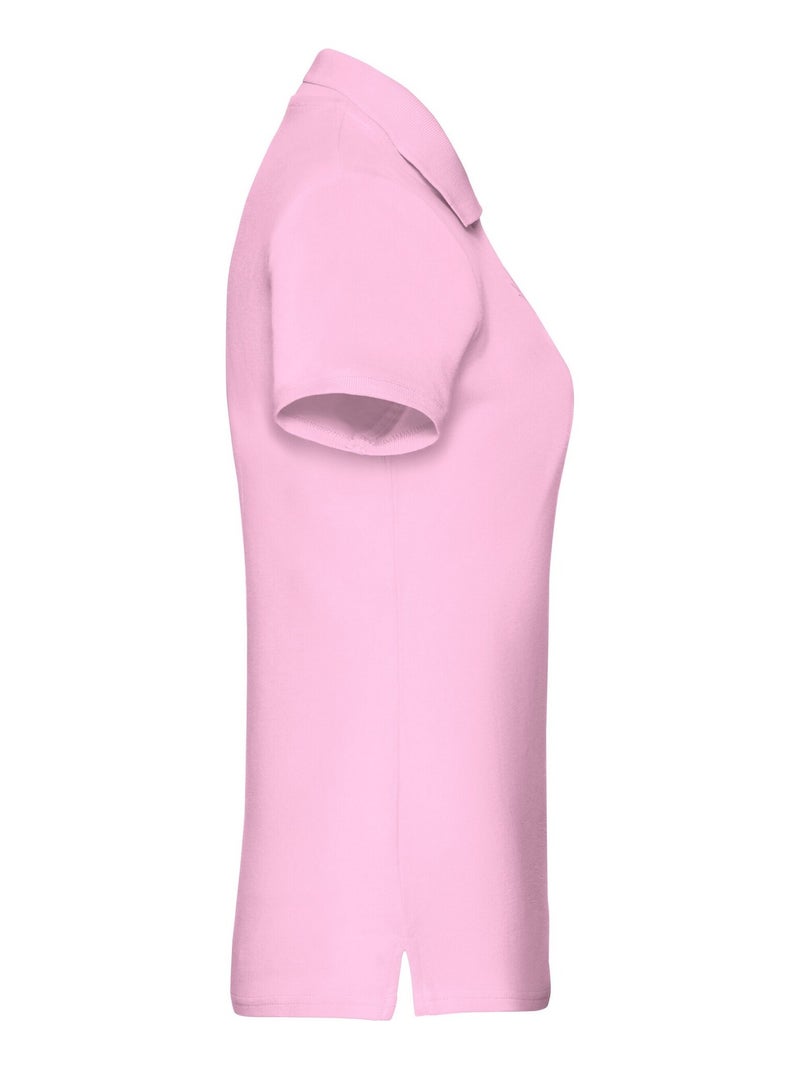 Fruit of the Loom - Polo PREMIUM Rose clair - Kiabi