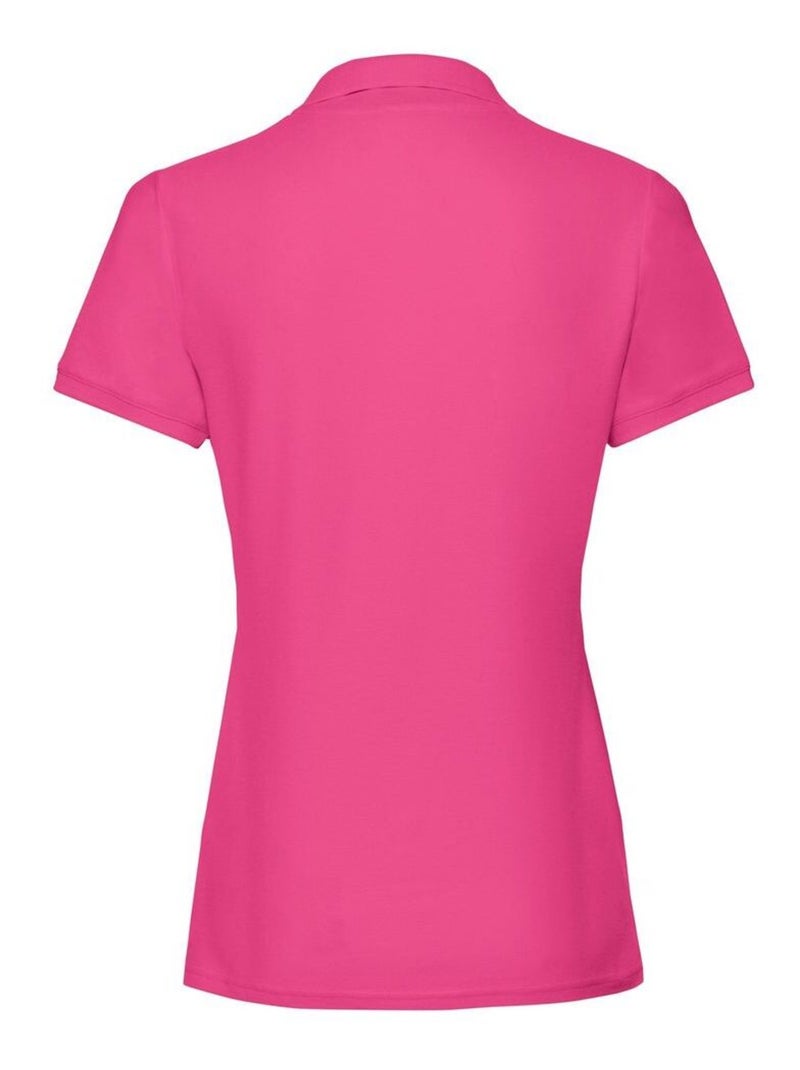 Fruit of the Loom - Polo PREMIUM Rose fushia - Kiabi