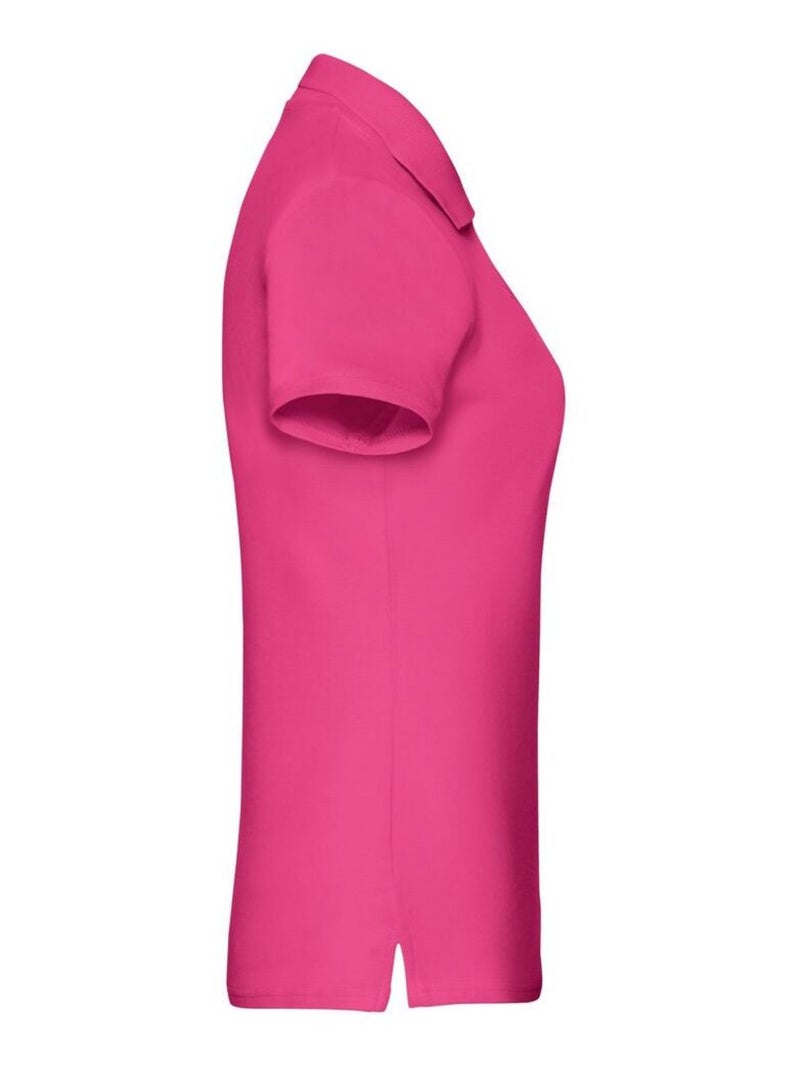 Fruit of the Loom - Polo PREMIUM Rose fushia - Kiabi