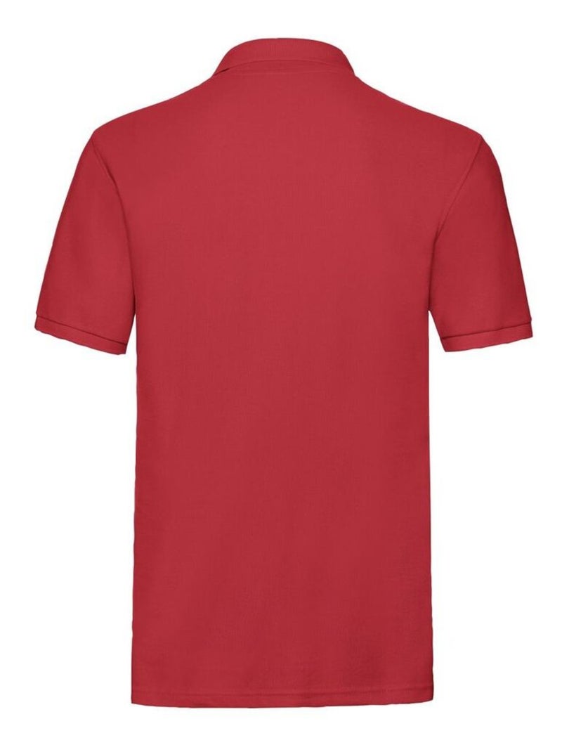 Fruit of the Loom - Polo PREMIUM Rouge - Kiabi