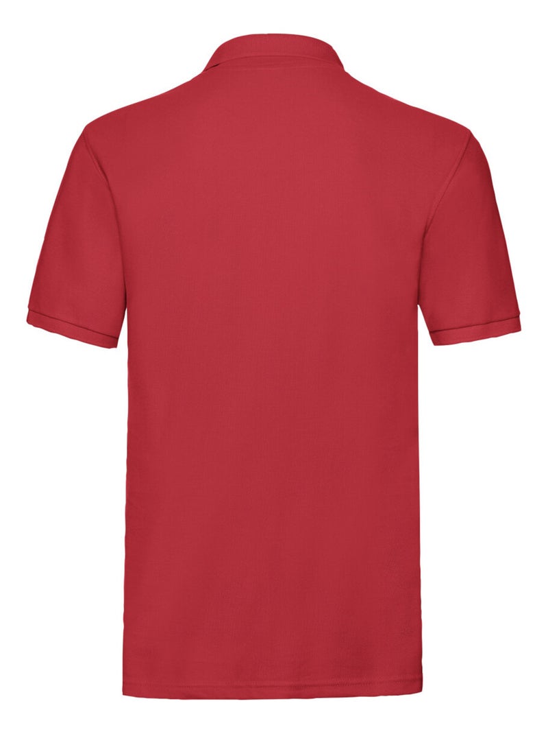 Fruit of the Loom - Polo PREMIUM Rouge - Kiabi