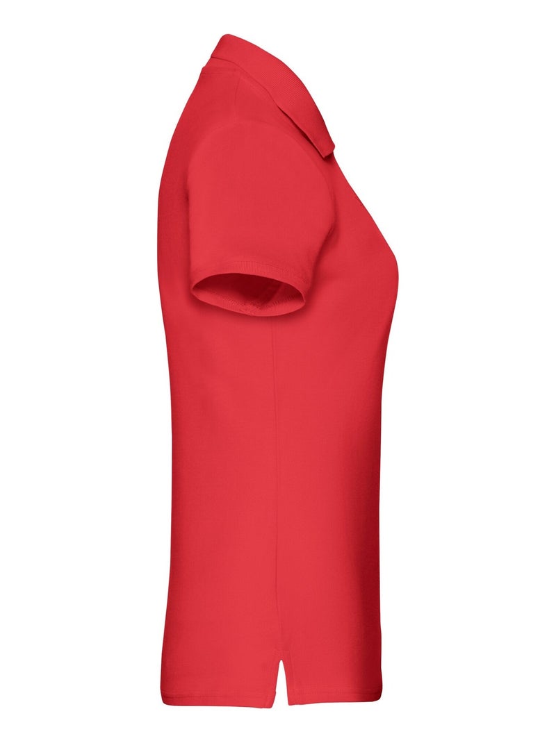 Fruit of the Loom - Polo PREMIUM Rouge - Kiabi