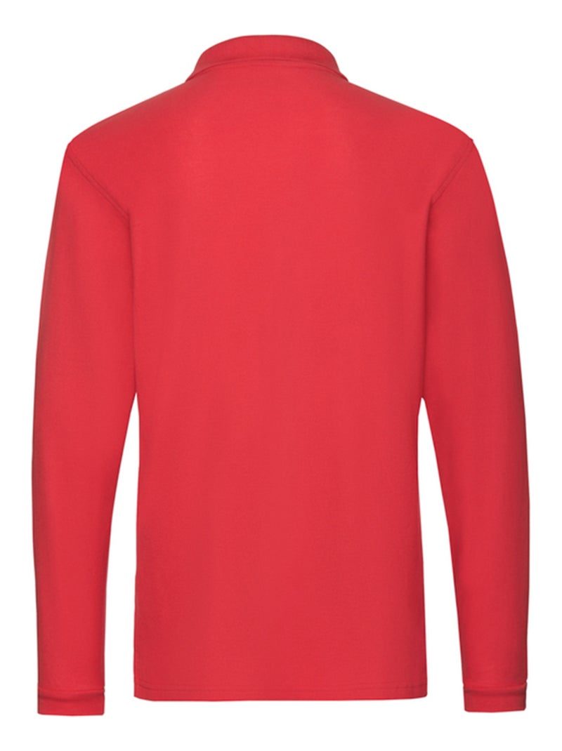 Fruit of the Loom - Polo PREMIUM Rouge - Kiabi