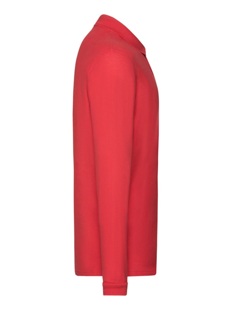 Fruit of the Loom - Polo PREMIUM Rouge - Kiabi