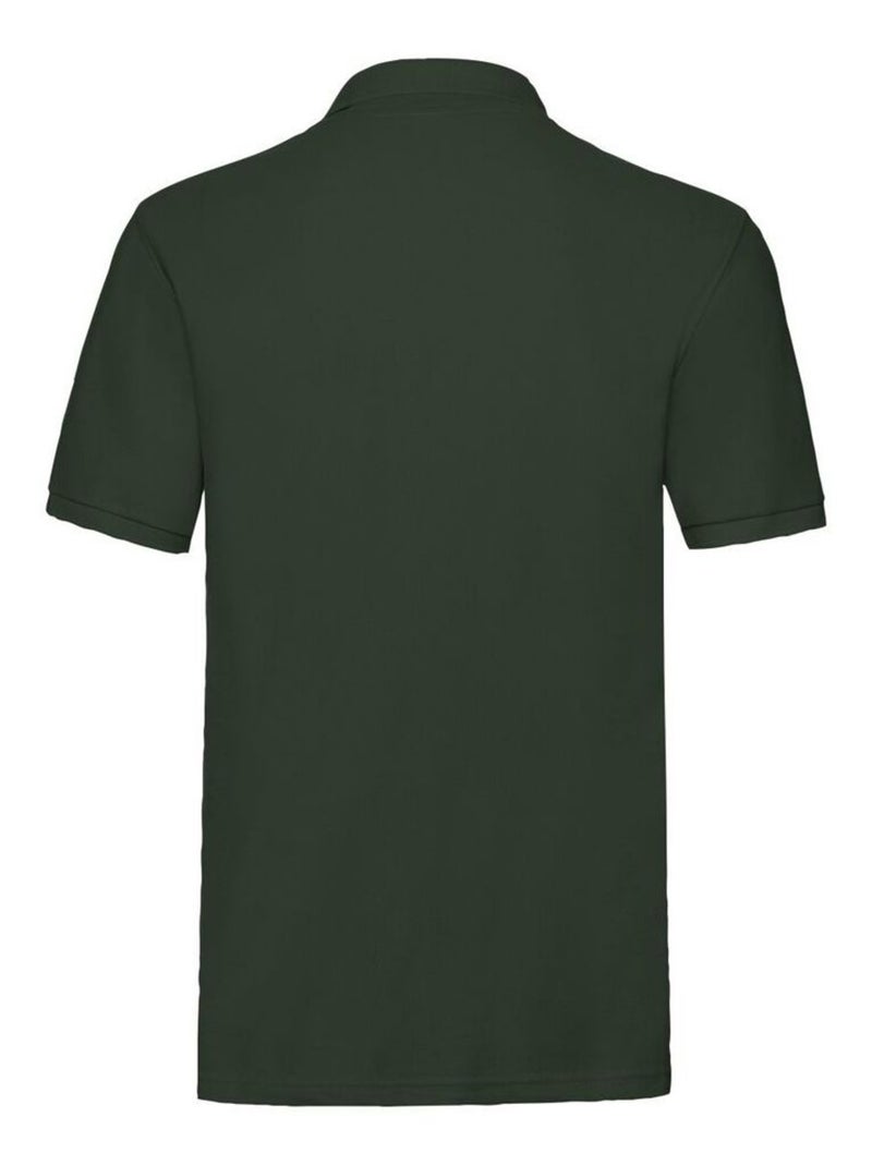 Fruit of the Loom - Polo PREMIUM Vert bouteille - Kiabi