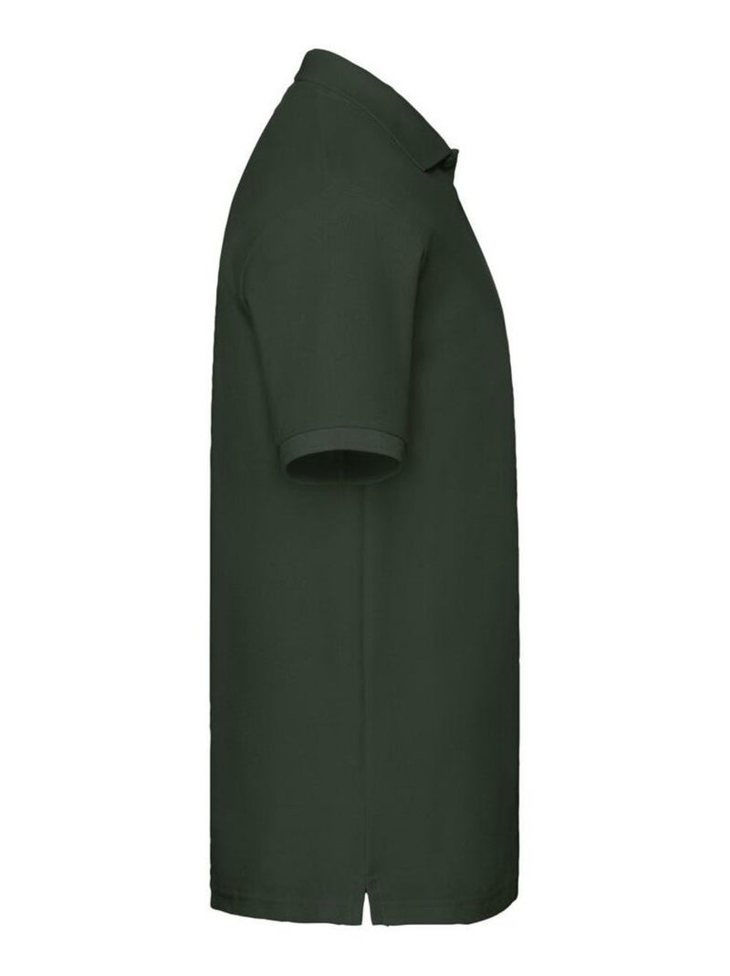 Fruit of the Loom - Polo PREMIUM Vert bouteille - Kiabi