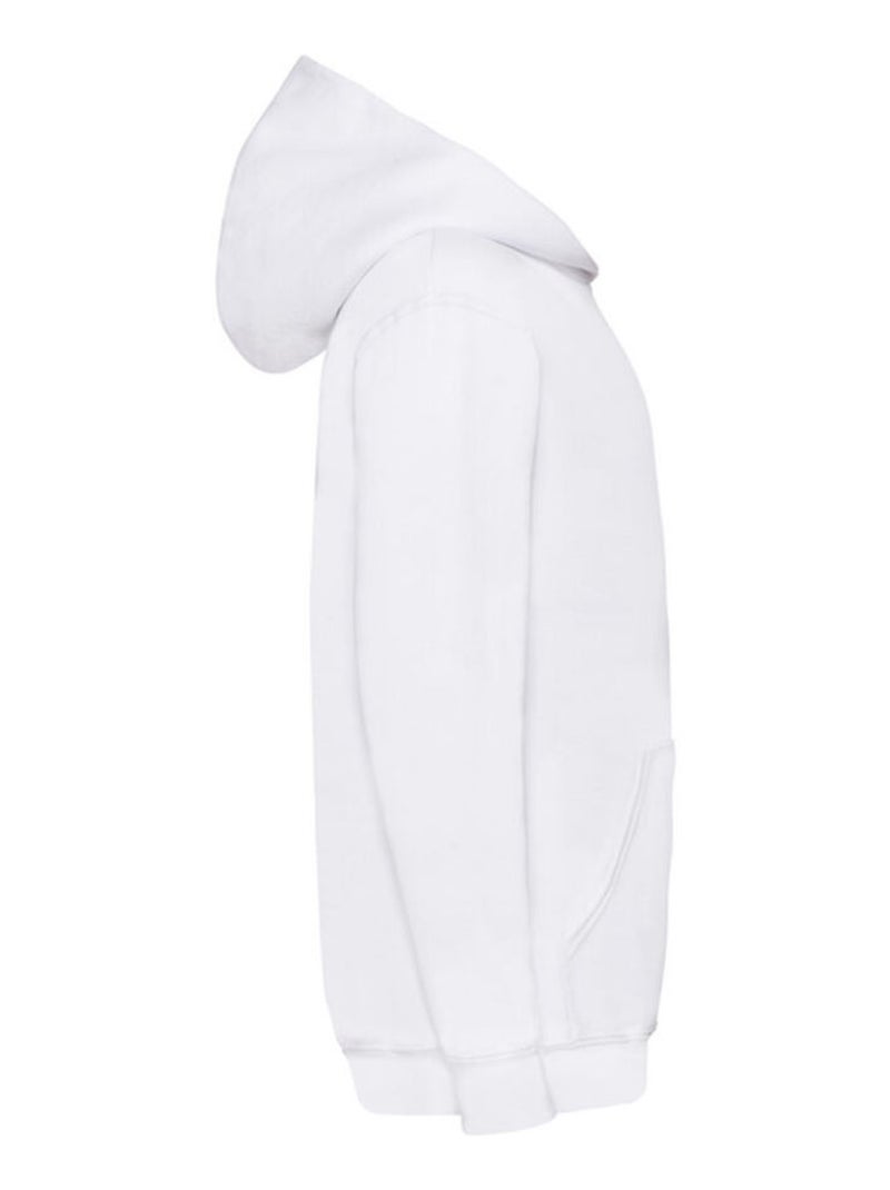 Fruit of the Loom - Sweat à capuche Blanc - Kiabi