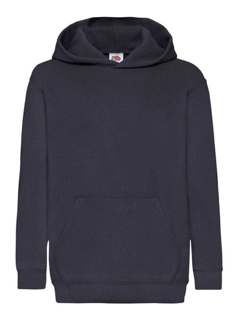 Fruit of the Loom - Sweat à capuche Bleu nuit - Kiabi