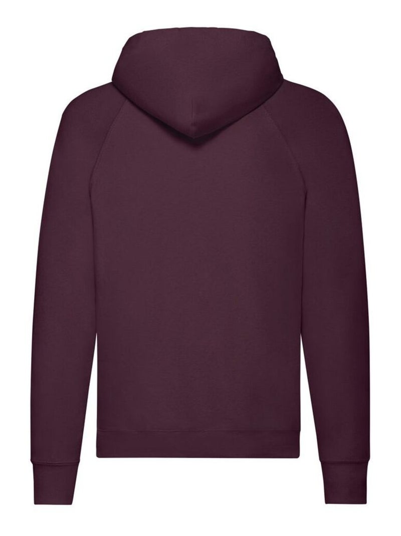 Fruit of the Loom - Sweat à capuche Bordeaux - Kiabi