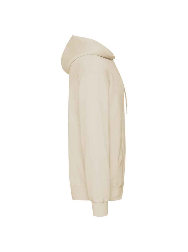 Fruit of the Loom - Sweat à capuche CLASSIC Blanc Beige - Kiabi