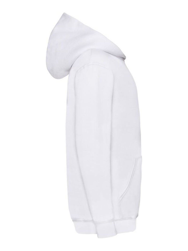 Fruit of the Loom - Sweat à capuche CLASSIC Blanc - Kiabi