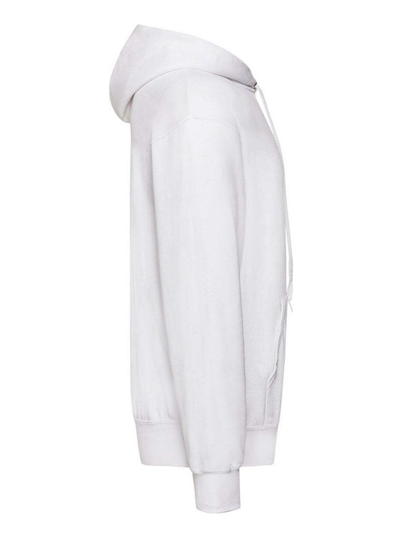 Fruit of the Loom - Sweat à capuche CLASSIC Blanc - Kiabi