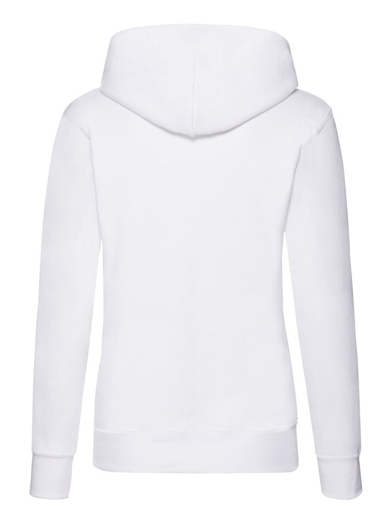 Fruit of the Loom - Sweat à capuche CLASSIC Blanc - Kiabi