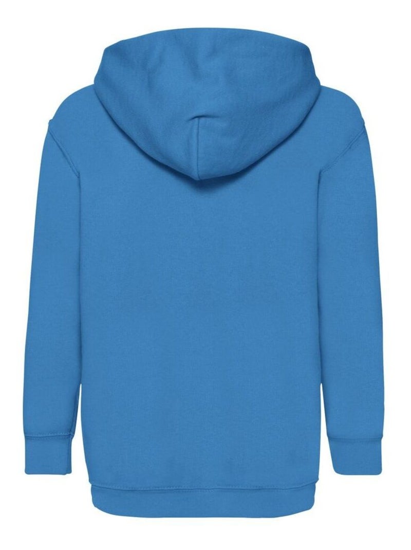 Fruit of the Loom - Sweat à capuche CLASSIC Bleu azur - Kiabi
