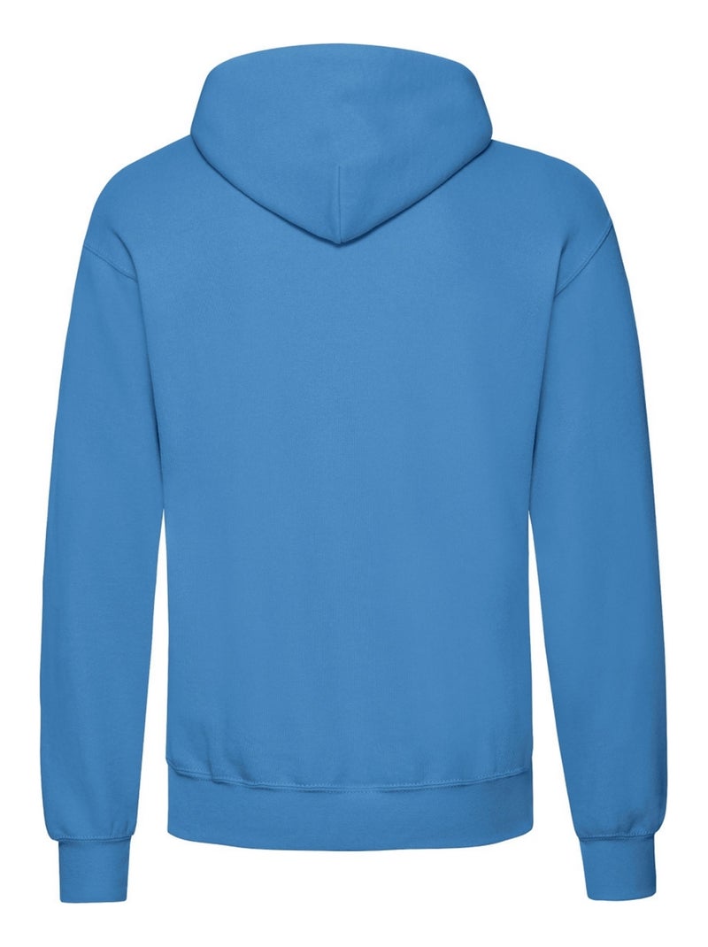 Fruit of the Loom - Sweat à capuche CLASSIC Bleu azur - Kiabi