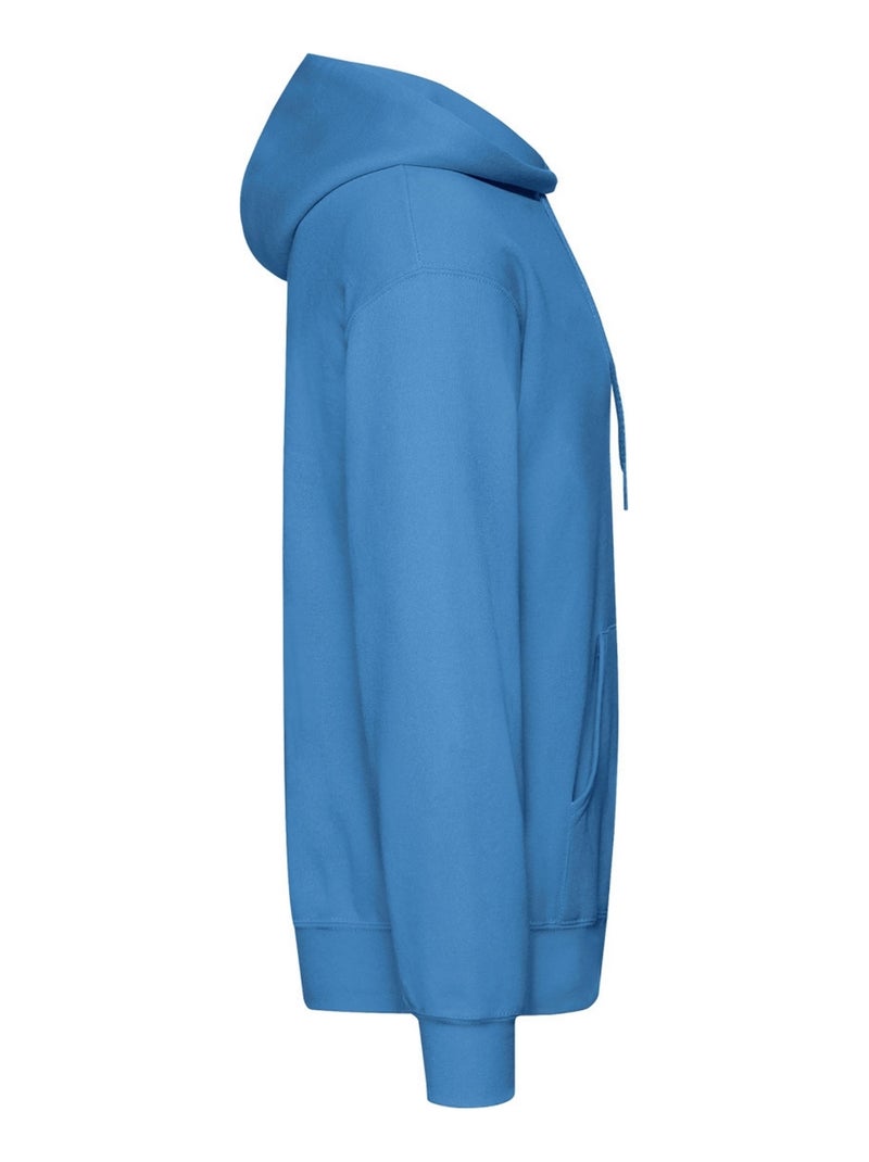 Fruit of the Loom - Sweat à capuche CLASSIC Bleu azur - Kiabi
