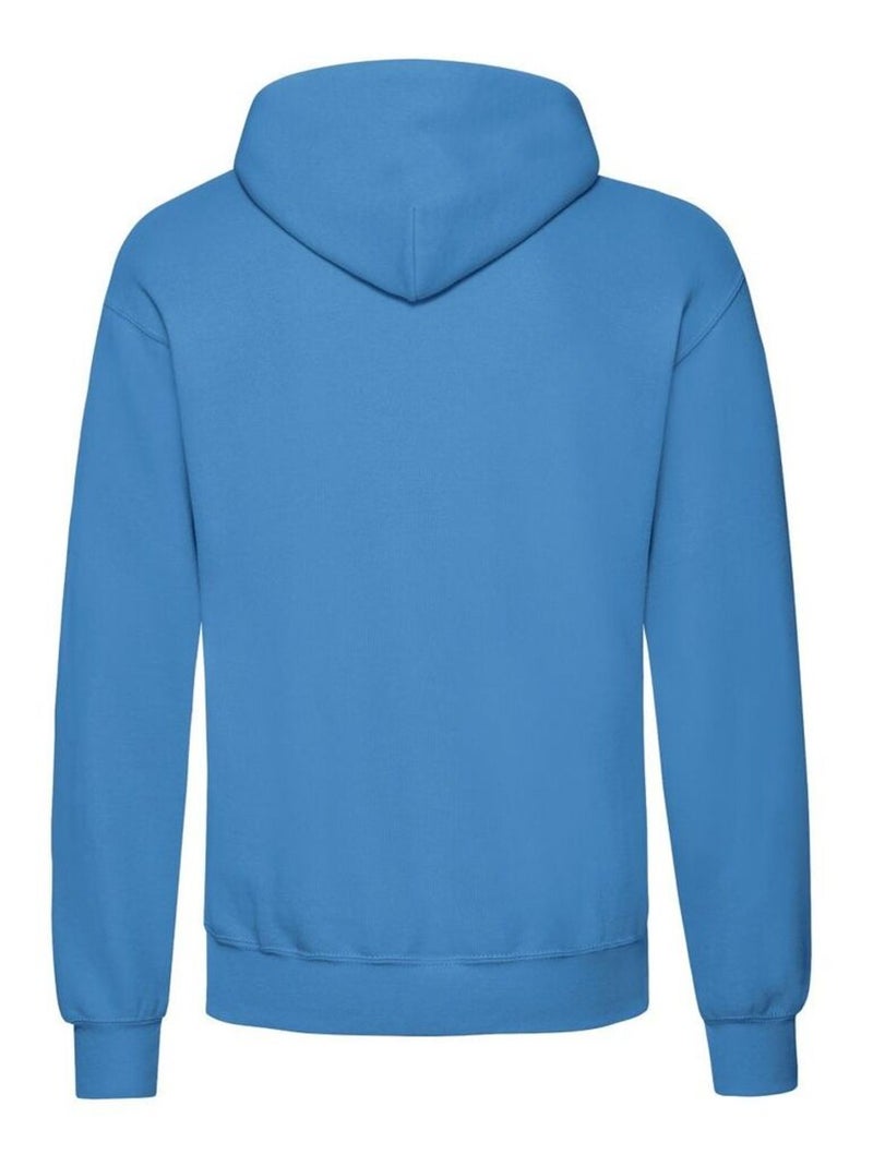 Fruit of the Loom - Sweat à capuche CLASSIC Bleu azur - Kiabi