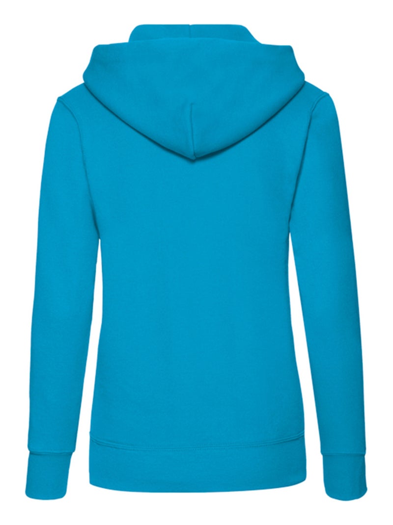 Fruit of the Loom - Sweat à capuche CLASSIC Bleu azur - Kiabi