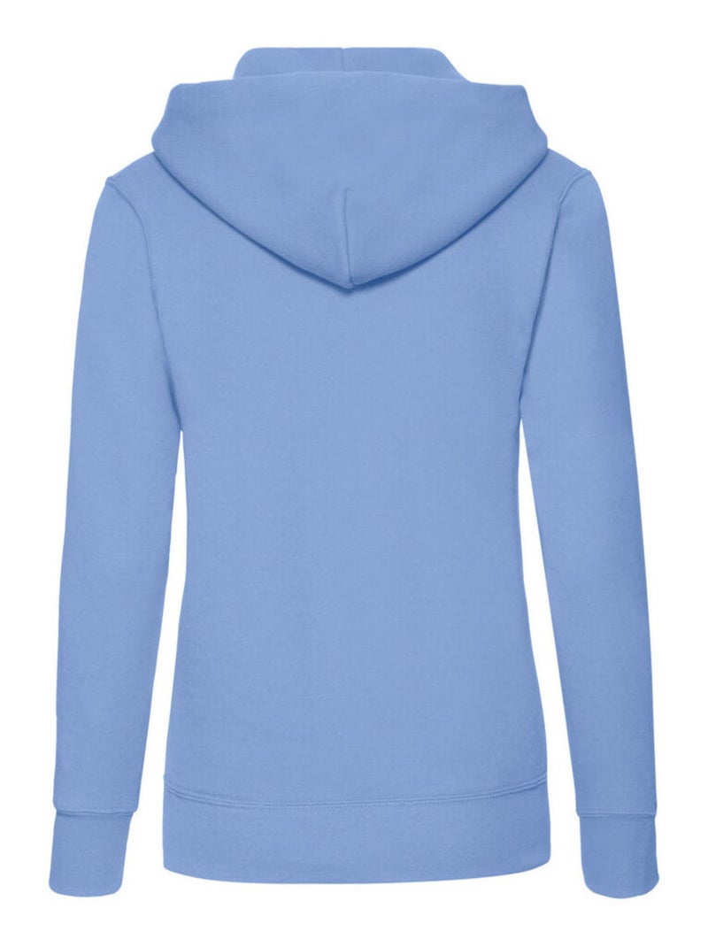 Fruit of the Loom - Sweat à capuche CLASSIC Bleu ciel - Kiabi