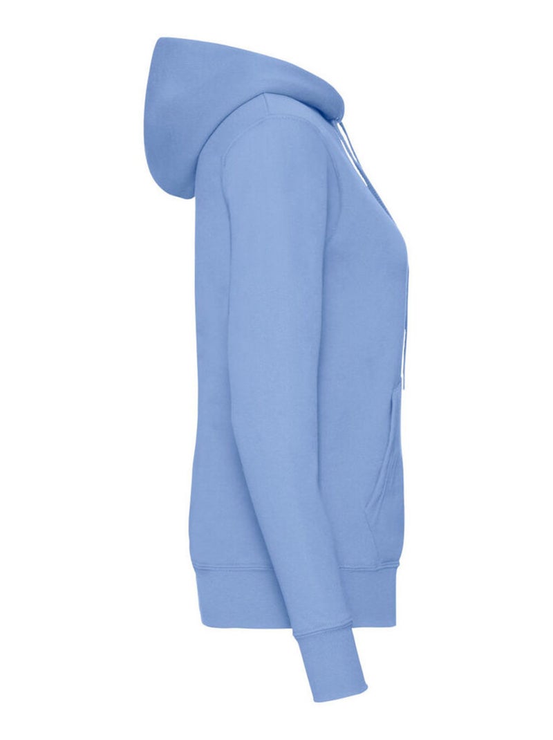 Fruit of the Loom - Sweat à capuche CLASSIC Bleu ciel - Kiabi