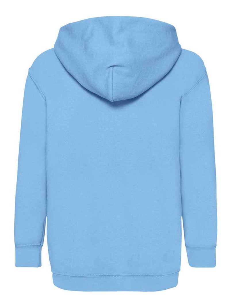 Fruit of the Loom - Sweat à capuche CLASSIC Bleu ciel - Kiabi