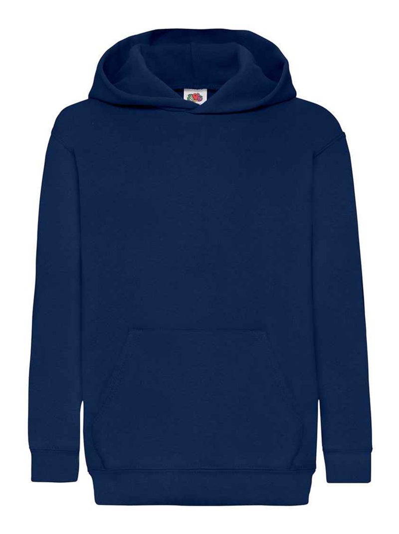 Fruit of the Loom - Sweat à capuche CLASSIC Bleu marine - Kiabi