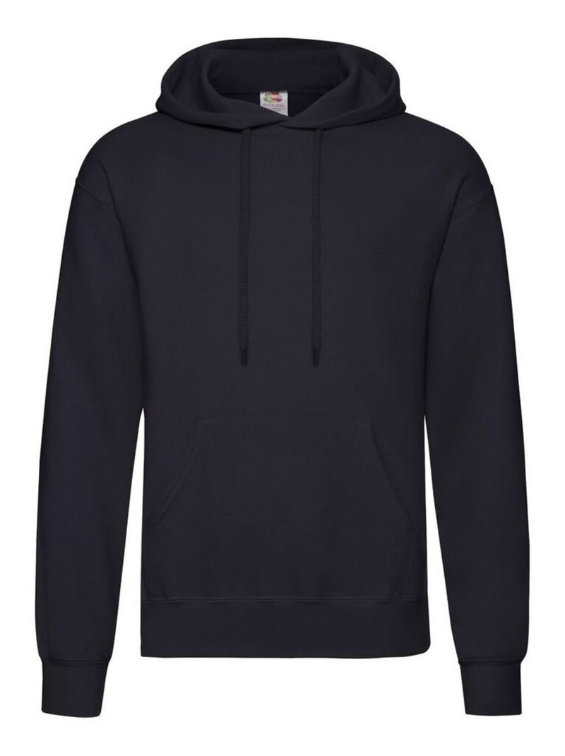 Fruit of the Loom - Sweat à capuche CLASSIC Bleu nuit - Kiabi