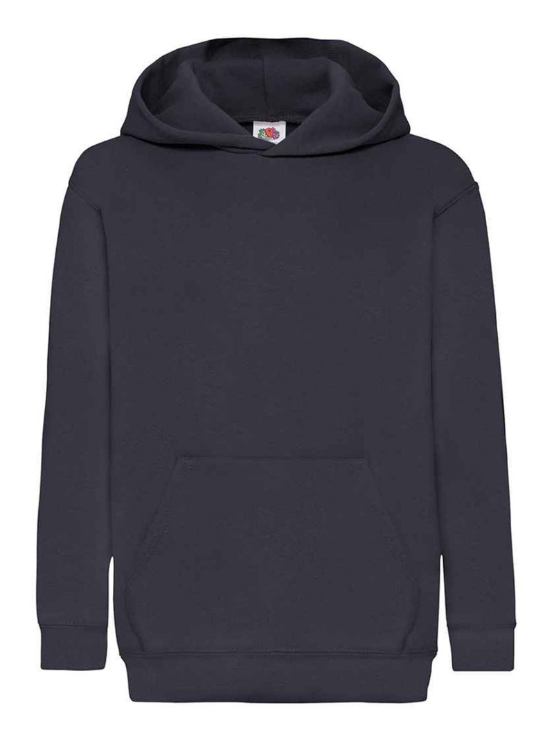 Fruit of the Loom - Sweat à capuche CLASSIC Bleu nuit - Kiabi
