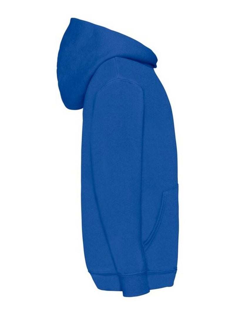Fruit of the Loom - Sweat à capuche CLASSIC Bleu roi - Kiabi