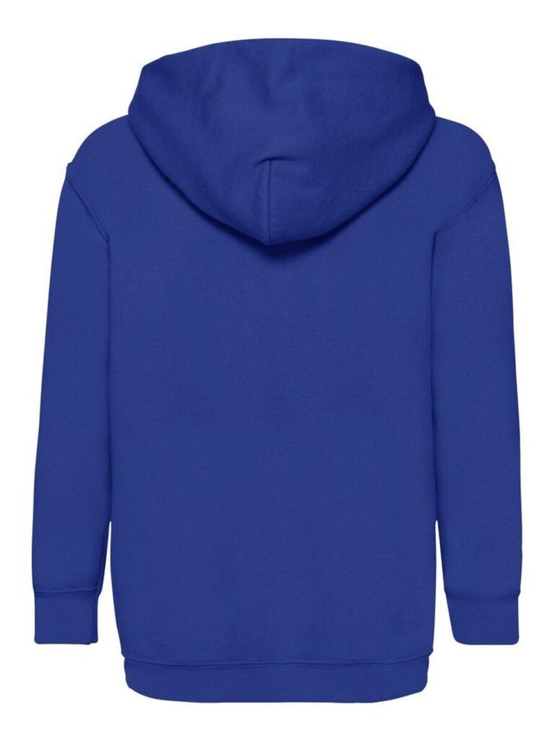 Fruit of the Loom - Sweat à capuche CLASSIC Bleu roi - Kiabi