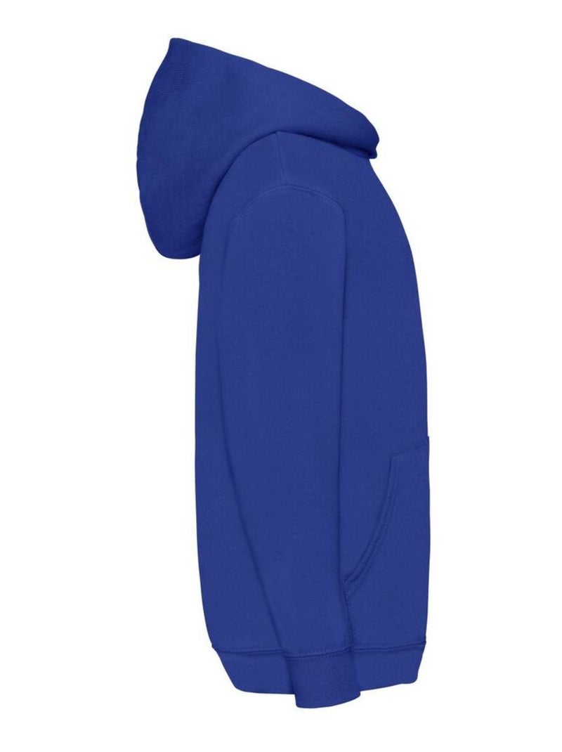 Fruit of the Loom - Sweat à capuche CLASSIC Bleu roi - Kiabi