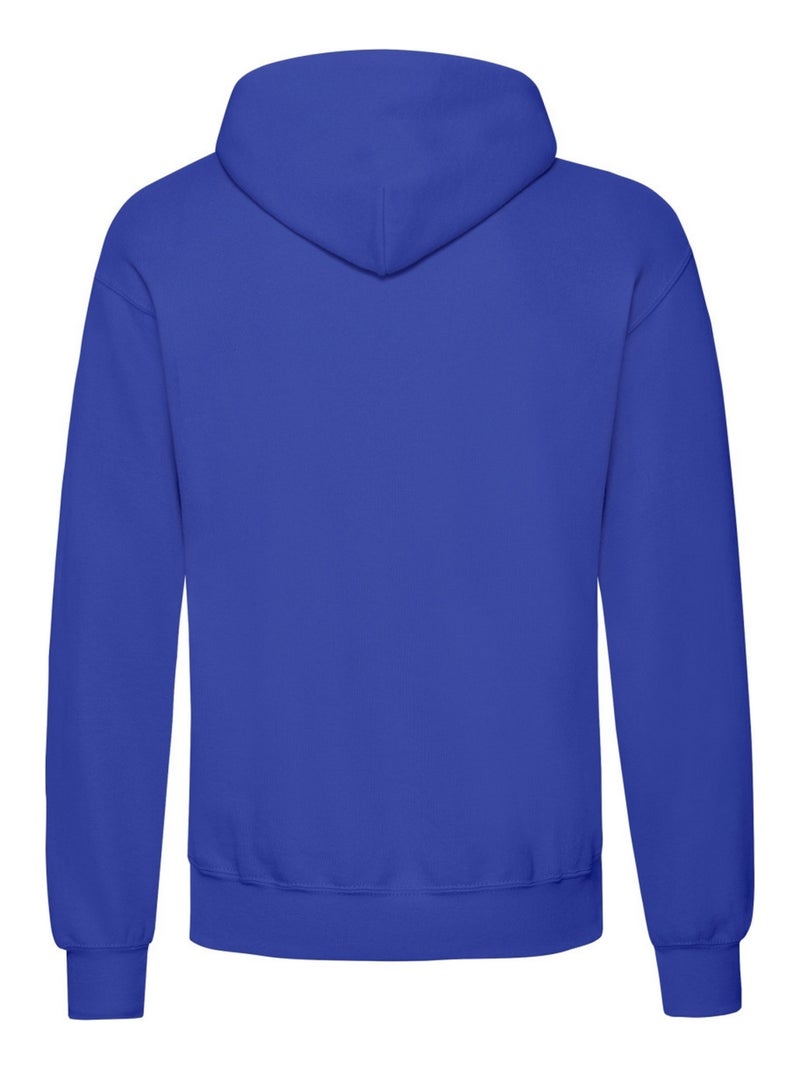 Fruit of the Loom - Sweat à capuche CLASSIC Bleu roi - Kiabi