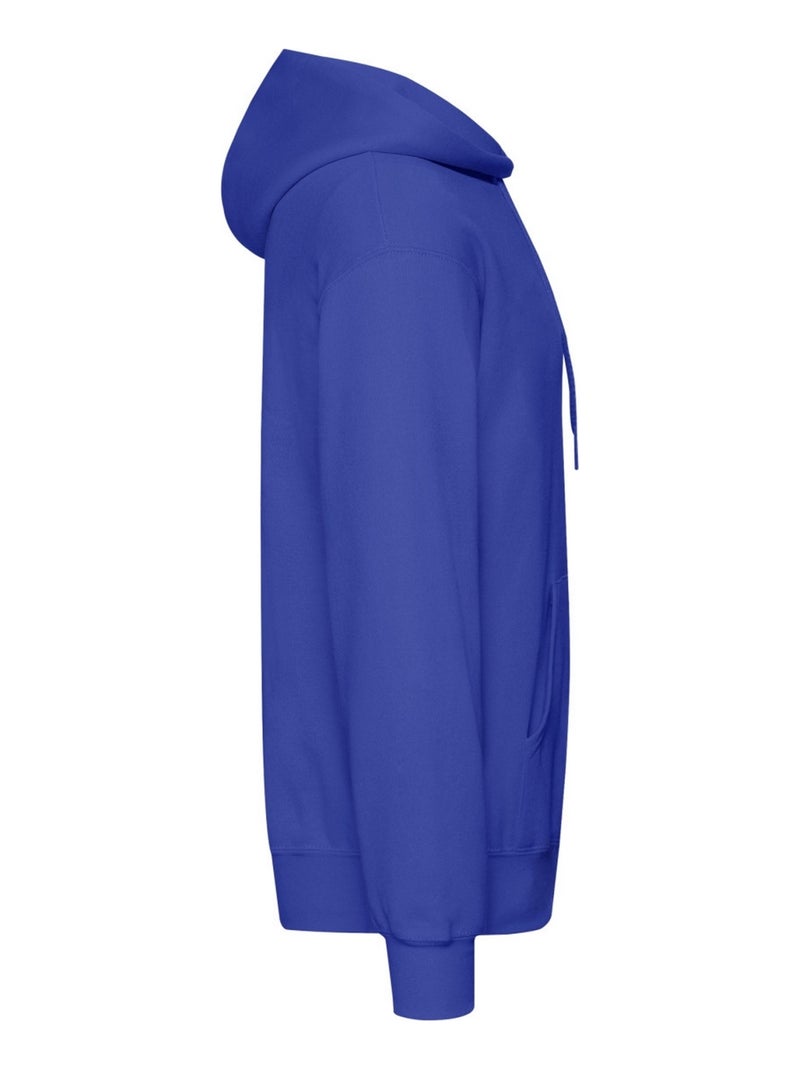 Fruit of the Loom - Sweat à capuche CLASSIC Bleu roi - Kiabi