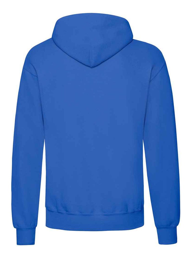 Fruit of the Loom - Sweat à capuche CLASSIC Bleu roi - Kiabi
