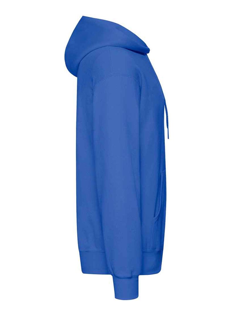 Fruit of the Loom - Sweat à capuche CLASSIC Bleu roi - Kiabi